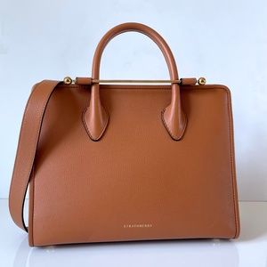 Strathberry Midi Tote- Chestnut